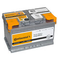 Autobatterie Continental 12V 70Ah 680A Starterbatterie Bosch Varta 70 71 72 74Ah