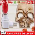 Halloween Skeleton Head Lights Gothic Skull Decor Plug-into Wall for Club Party