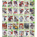 Microsoft Xbox 360 PAL Fussball Fifa NBA NHL Madden Sportspiele Sammlung Auswahl