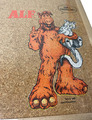 Alf Motiv 80er Vintage Pinnwand Kork Alien Productions 1988 Korkwand 59x39cm rar