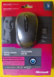 Microsoft Wireless Mobile Mouse 3500- Mod. 1427,1447-GMF 00009-Windows 7/Mac-NEW