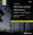 Beichte eines Mörders, erzählt in einer Nacht | HÃ¶rbuch | 9783862317226