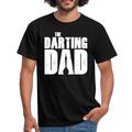 The Darting Dad Dartboard Dart Fan Gift Männer T-Shirt