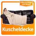 XXL Snuggie Blanket Fleecedecke Ärmeldecke Lounge-Decke Kuscheldecke mit Ärmeln
