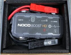 Ultrasafe Jump Starter Noco GB70 Boost HD 2000A Lithium 