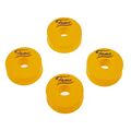 Fame Cymbal Washers HiHat Set, 3-teiliges Beckenfilz-Set, Orange, 40x16 cm, Memo