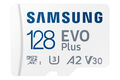 Samsung MicroSD Karte EVO Plus (2021) 128GB mit SD-Adapter 130 MB/s Lesen NEU