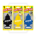 3x Magic Little Tree Lufterfrischer | Schwarzes Eis | Vanillaroma | Neuwagen | Geschenkset