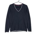 Tommy Hilfiger V-Ausschnitt Pullover Sweatshirt Damen Grösse M