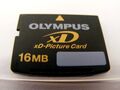 16MB xD Picture Card (  16 MB xD Karte  ) OLYMPUS gebraucht