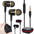 Super Bass In-Ear Kopfhörer Ohrhörer S9 Headset Earphone Headphone + Tasche