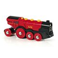 Brio 33592 - Rote Lola Batterielok, Holzeisenbahn, Spielzeug, Holzspielzeug, NEU