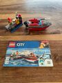 LEGO CITY: Feuerwehr am Hafen (60213) mit Wasserwerfer zum Feuer löschen