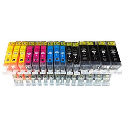 15x Patronen für Canon PIXMA IP4850 MG5150 MG5250 MG6150 MG8150 MX885 IX6550