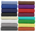 Spannbettlaken Baumwolle Jersey Größen und Farben wählbar Spannbetttuch Laken
