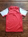 T-Shirt Adidas X Stella McCartney 1/4 Reißverschluss Barrikade 128 7-8 Jahre rot weiß
