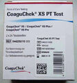 CoaguChek Xs Pt Test Teststreifen – 2x24 Stück mit chip – Neu, MHD 31.07.2025