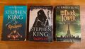 BUCH - Stephen King X3 Taschenbücher Konvolut Salems Lot Dark Tower Revival Bücher 