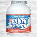 Body Attack Power Protein 90 2kg Dose 30,40 €/kg mit BCAA Casein L-Carnitin