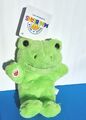 Build A Bear Mini Bohnen federgrüner Frosch brandneu mit Etikett Plüschtier ca. 20 cm