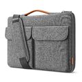 Inateck 15-15.6 Zoll Laptoptaschen mit Griffen und abnehmbarem Schultergurt