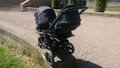 peg perego doppelkinderwagen mit maxi cosi adapter