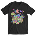 New Slipknot 2D Druck Männer Frauen Geschenk Freizeit Mode Kurzarm T-Shirt Top~