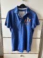 ABERCROMBIE & FITCH Poloshirt Hemd Shirt blau dunkelblau Polo Pullover XL