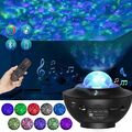 Galaxy Star Projector Light LED Ceiling Starry Night Wave Ocean Space Music Lamp