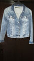 Mawi Jeansjacke Gr. 36/38 Blazer blau Elasthan Top Zustand