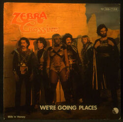 7" ZEBRA CROSSING - we're going places / milk 'n' honey, nm