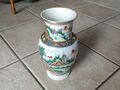 Chinesische Vase Porzellan 24 cm Bemalt