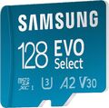 Samsung EVO Select microSD Speicherkarte (MB-ME128KA/EU), 128 GB, UHS-I U3, Full