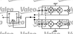 VALEO Relais Blinkgeber grau 12V Für BMW 61311365117