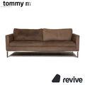 Tommy M by Machalke Leder Dreisitzer Braun Sofa Couch Anilinleder mit Vintage