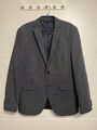 ANGELO LITRICO Herren Blazer Sakko Anzug-Jacke Elegant Business Slim Gr.: 50 (M)