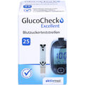 GlucoCheck Excellent Blutzuckerteststreifen, 25.0 St. Teststreifen 9286618