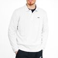 (M) Lacoste Polo Hemd Longsleeve Langarmshirt T-Shirt Vintage Weiß