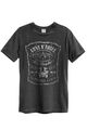 Amplified - Guns N Roses LA Paradise City Herren T-Shirt (Grau) (S-XL)