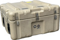 US Army Pelican Hardigg Case Kiste Outdoor Box Jeep Humvee Transportbox Sand