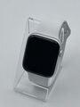 Apple Watch SE 44mm Silver Aluminium, Weiß Sportarmband GPS - Uhr