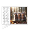 Katzenkalender + + Taschenkalender 2024  |  Cat Calendar 2024 [K11]