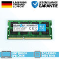 4GB DDR3 RAM SODIMM PC3-8500S 1066 MHz Notebook MacBook Laptop Arbeitsspeicher