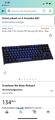 Ducky ONE 2 TKL Horizon PBT Gaming, MX-Silver – Blau