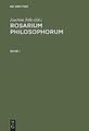 Rosarium philosophorum | Buch | 9783050038988