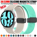 Silikon Magnet Armband für Samsung Galaxy Watch 3 4 5Pro 6 Classic 40/44/43/47mm