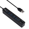 USB HUB 6 Port Adapter mit MicoSD & SD-Kartenleser Notebook/Laptop/PC/Macbook