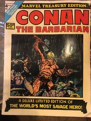 Conan The Barbarian Marvel Treasury Edition #4 1975
