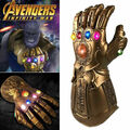 Thanos Infinity Handschuhhandschuhe Legenden LED Licht Avengers Cosplay PVC