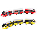 Electric Train Toys Battery Operated Locomotive Magnetic Track Car Toy Kids Gift